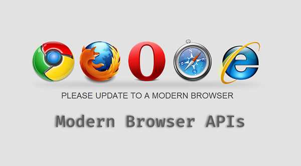 The modern browsers have created a handful of APIs which can help the developers to build applications that can perform better, work offline, and provide a better user experience.